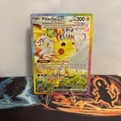 Pokemon Pikachu TCG Sv08: Surging Sparks EX Card 238/191 PACK FRESH MINT - Image 3