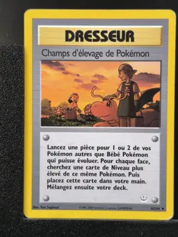Carte Pokemon Champs d'Elevage 62/64 Edition 2 Ed 2 Neo Revelation Wizards FR 4 - Image 2