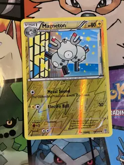 Magneton 44/135 Pokemon Black & White Plasma Storm 2012 Reverse Holo MP - Image 1