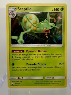 ❤‍🔥 Pokemon TCG - Sceptile 10/168 - Cracked Ice Holo - Celestial Storm - LP ✨ - Image 1