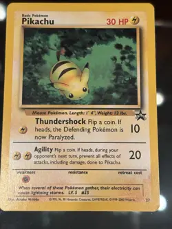Pokemon TCG Black Star Promo Pikachu #27 the Power of One - Image 2