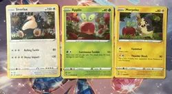 Pokemon TCG SWSH Promos: Snorlax 140/202, Applin 020/192 and Morpeko SWSH031. - Image 1