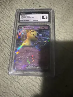2023-25 Pokemon SV Black Star Promos SVP EN Mimikyu ex #004 CGC 8.5 - Image 1
