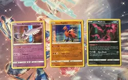 GALARIAN MOLTRES, ARTICUNO, ZAPDOS Evolving Skies Holo rare Pokemon TCG Set NM - Image 1