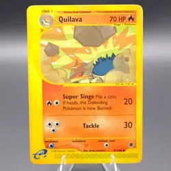 Quilava 091/165 Uncommon Expedition Pokemon TCG HP - Image 1
