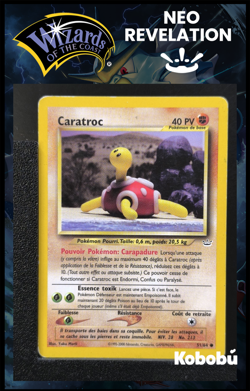 Carte Pokemon Caratroc 51/64 Edition 2 Ed 2 Neo Revelation Wizards FR 2 - Image 1