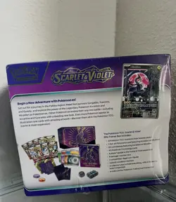 Pokemon TCG Scarlet and Violet Elite Trainer Box ETB Miraidon New & Sealed - Image 2