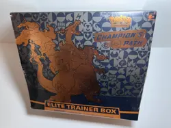 Pokemon TCG Champion's Path Elite Trainer Box ETB New Sealed Charizard Box - Image 1