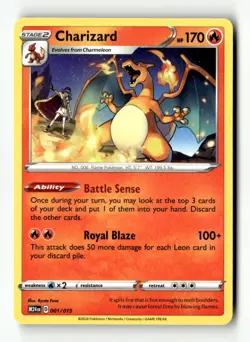 Charizard 001/015 Promo McDonald's Promos 2024 Pokemon Near Mint - Image 1