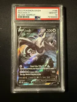 PSA 10 Lugia V 186/195 Silver Tempest Alternate Art POKEMON - Image 1