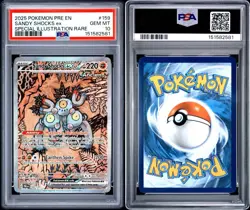Pokemon TCG Sandy Shocks EX 159/131 SIR Holo Prismatic Evolutions - PSA 10 - Image 3