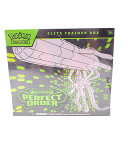 Pokemon Mega Evolution Perfect Order Elite Trainer Box ETB SEALED 9 Packs TORN - Image 1