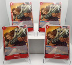 Yasopp Playset - ST23-005 x4 - Starter Deck 23 - One Piece TCG - English - Image 1