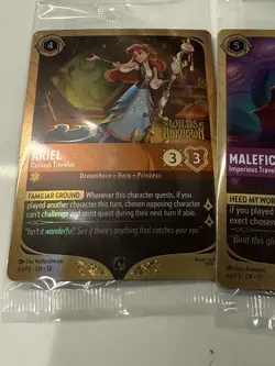 Disney Lorcana Wilds Unknown Prerelease 6 Promo Set + 3 Postcard Set Complete - Image 2