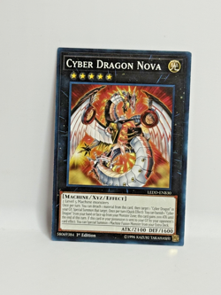 Cyber Dragon Nova LEDD-ENB30 Ultra Rare 1st Edition YuGiOh Card - Image 1