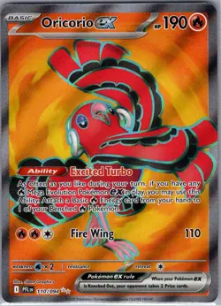Oricorio ex - 110/094 ME02: Phantasmal Flames - Pokemon Card - NM - Image 1