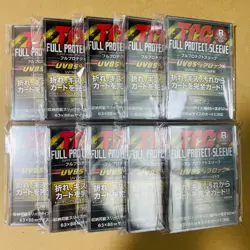 TCG Full protection sleeve 10 sets of 3 pieces Trading cards Storage FPSR-3 303 - Image 1