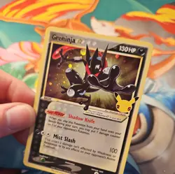 Pokemon Greninja Black Star Holo Promo Card SWSH144 25th Anniversary TCG 2 - Image 5