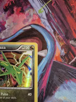 2012 Pokemon TCG Rayquaza Trading Card Dragon Vault Stamped Holo Rare, #11/20 - Image 4