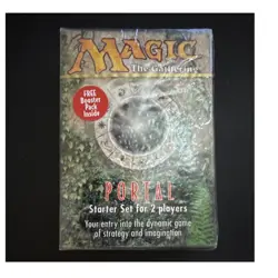 Magic the Gathering - 1997 Portal Starter Deck, New, Factory Sealed - Image 1