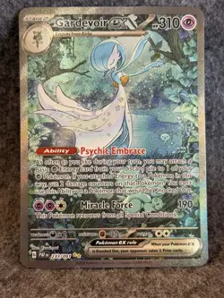Gardevoir ex 233/091 Special Illustration Rare Paldean Fates Pokemon Near Mint - Image 1