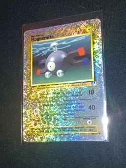 Pokemon Legendary Collection Reverse Holo Magnemite 80/110 Reverse Holo NM/LP - Image 3