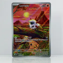 LARVESTA - 099/086 - Black Bolt - Illustration Rare - Pokemon TCG - Image 1