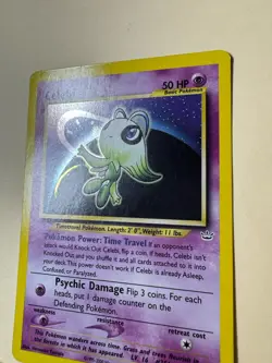 Pokemon Celebi Neo Revelation Holo Rare 3/64 LP Condition Clean - Image 2