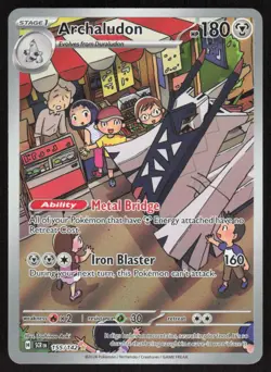 Archaludon 155/142 Illustration Rare Stellar Crown Pokemon Near Mint - Image 1