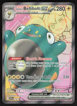 Iono's Bellibolt ex 194 Holo Promo Scarlet & Violet Promo Pokemon Near Mint - Image 1