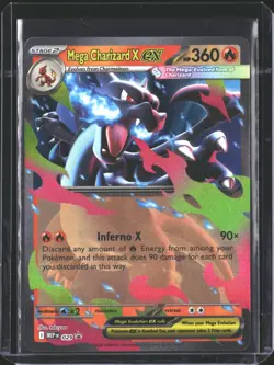 Mega Charizard X ex 029 Holo Promo ME: Mega Evolution Promo Pokemon NM/M - Image 1
