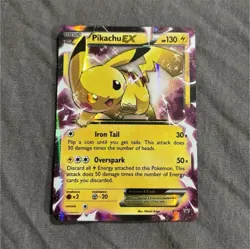The Pokemon Company Pokemon TCG Pikachu EX XY84 Promo Holo English 130 HP - Image 1