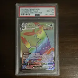 PSA 10 Umbreon VMAX Secret Rare Full Art Holo Evolving Skies 214/203 2021 - Image 1