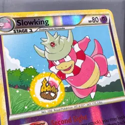 NM Reverse Holo Slowking 32/95 Rare Call of Legends Pokemon Sumiyoshi Kizuki - Image 3