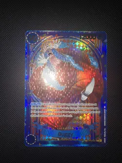Buggy OP09-051 SP Gold English One Piece Card Game OP14 Azure Sea’s Seven NM - Image 1