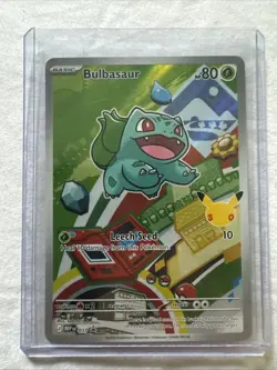 Kanto First Partner Illustration Cards Complete Set Pokemon TCG - Image 2