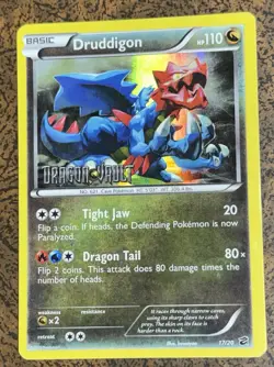Druddigon 17/20 Dragon Vault (Stamped) Holo Pokemon Card - Image 1