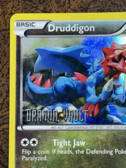 Druddigon 17/20 Dragon Vault (Stamped) Holo Pokemon Card - Image 2