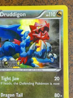 Druddigon 17/20 Dragon Vault (Stamped) Holo Pokemon Card - Image 3