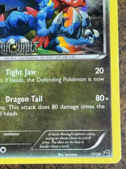 Druddigon 17/20 Dragon Vault (Stamped) Holo Pokemon Card - Image 4