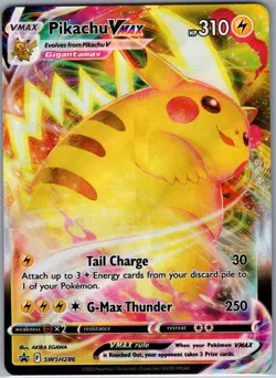 Pikachu VMAX SWSH286 SWSH: Sword & Shield Promo Cards - Pokemon Card - NM - Image 1