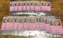 Pokemon TCG Alakazam Sealed Cosmos Holo blister exclusive Promo Lot 18 Cards - Image 1
