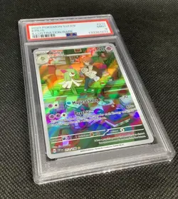 PSA 9 2023 Kirlia Illustration Rare Pokemon Card #212 SVI EN Base Mint - Image 2
