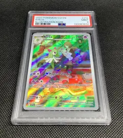 PSA 9 2023 Kirlia Illustration Rare Pokemon Card #212 SVI EN Base Mint - Image 3