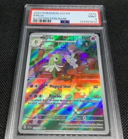 PSA 9 2023 Kirlia Illustration Rare Pokemon Card #212 SVI EN Base Mint - Image 4