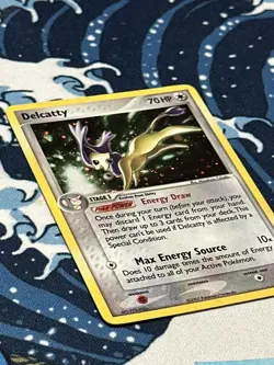 Pokemon Card Delcatty 8/108 2007 EX Power Keepers Rare Holo LP+ - Image 4