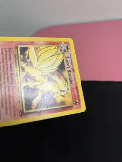 Blaine's Ninetales 21/132 Pokemon Gym Challenge Rare Vintage Trading Card - LP - Image 5