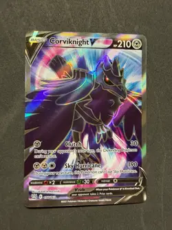 Corviknight V Full Art Battle Styles Card 156/163 Rare Pokemon Card - Image 2
