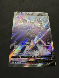 Corviknight V Full Art Battle Styles Card 156/163 Rare Pokemon Card - Image 3