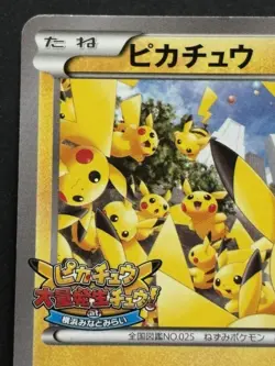 Pokemon card Pikachu 068/XY-P PROMO Pokemon TCG Japanese Nintendo Rare Poor - Image 2